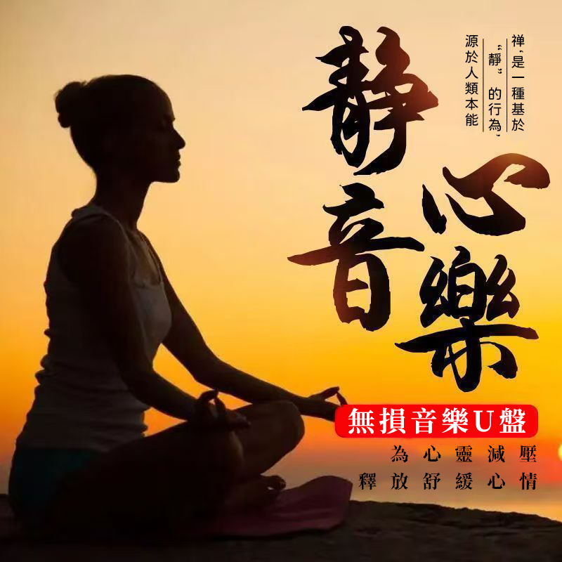 靜心輕音樂u盤