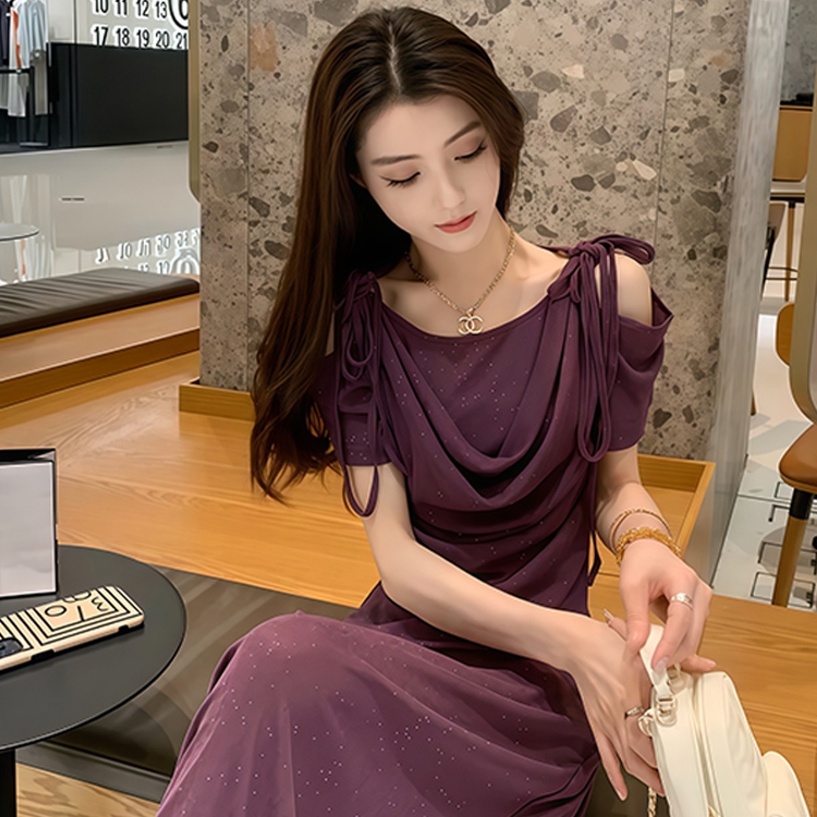 亮片鏤空兩件套