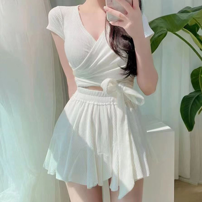 遮肚顯瘦女泳衣