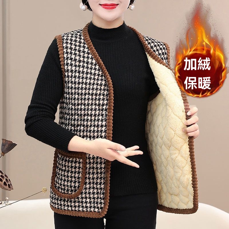 時尚保暖棉馬甲