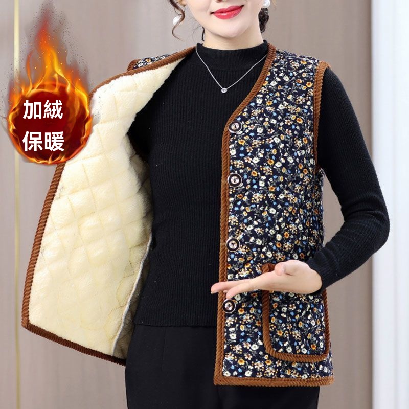 時尚保暖棉馬甲